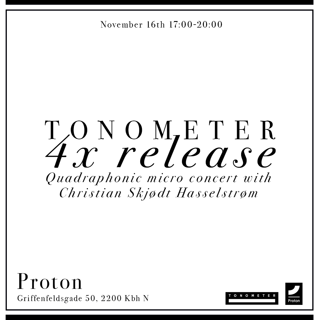Tonometer x Proton, 4x release